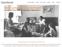 Tablet Screenshot of gleestreet.com